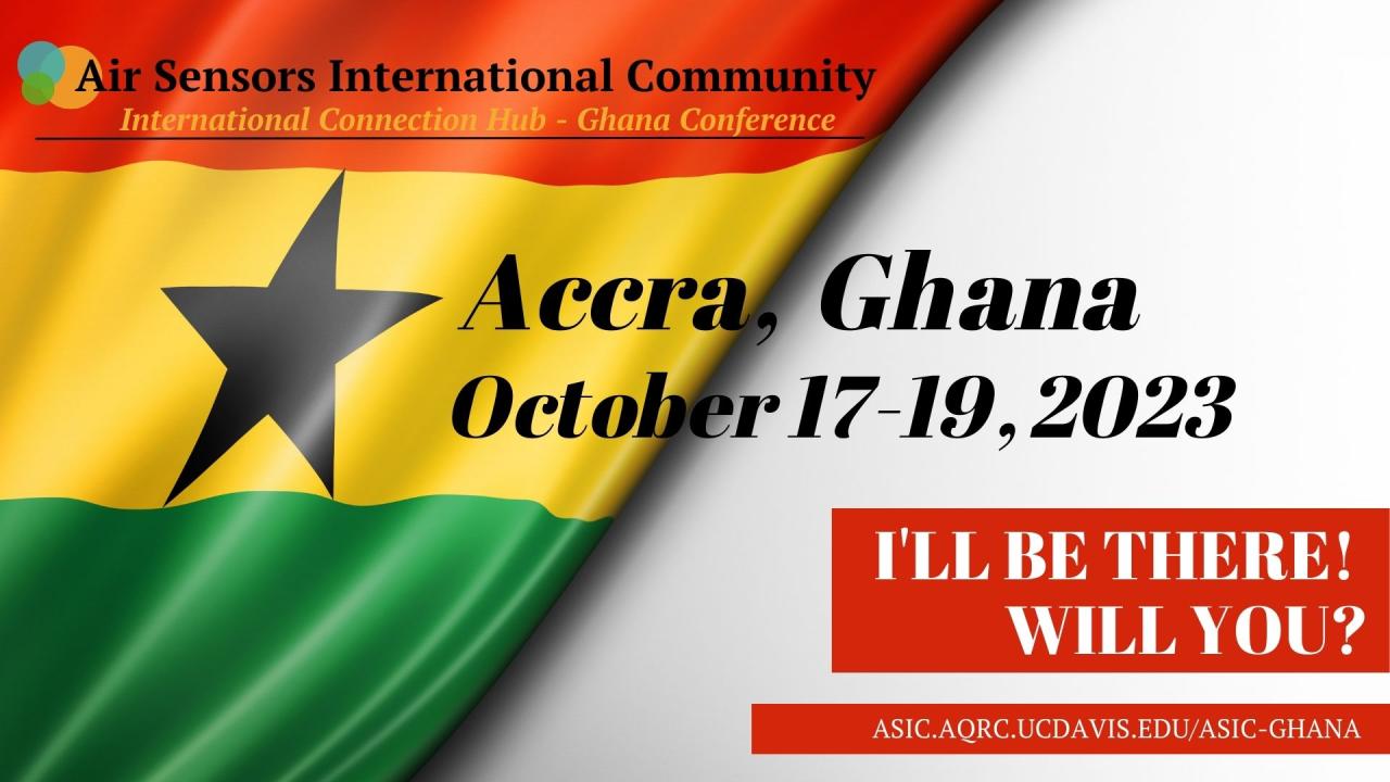 Share the ASIC Ghana Conference Air Sensors International Conference
